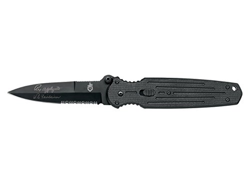 Gerber Gear Mini Covert FAST Pocket Knife - 2.9' Clip Folding Knife - Tactical Gear and Equipment - Black