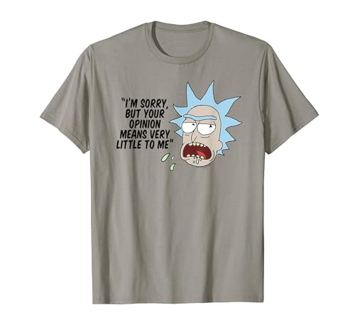 Rick and Morty Your Opinion means Very Little T-Shirt