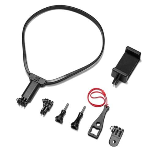 BENBOR Travel Vlogging Accessory Sure Here's A Product Title for an Listing Action Camera Stand Photography Neck Holder Mount Compatible with Osmo Insta360 A