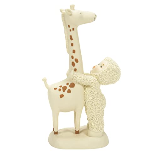 Department 56 Snowbabies Storybook How Tall are You Giraffe Figurine, 6.1 Inch, Multicolor