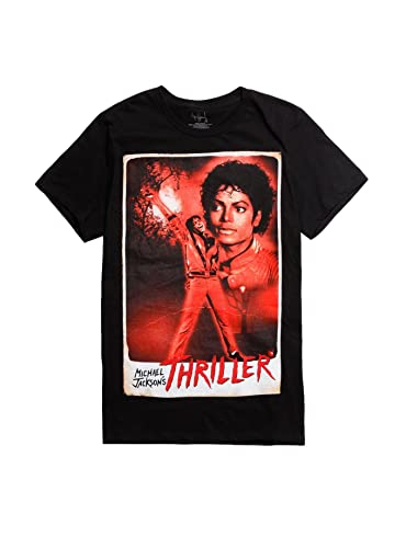 Michael Jackson Thriller Poster T-Shirt Black 2X