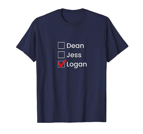 Dean, Logan, Jess Checkbox Tee - Team Logan - Girls - Women T-Shirt