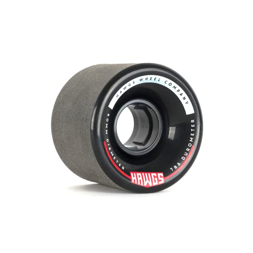 Landyachtz Hawgs Chubby Hawgs Longboard Wheels - 60mm 78a - Black
