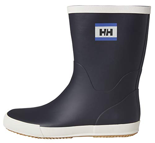 Helly-Hansen Nordvik 2 Rubber Boots for Men - Low Waterproof Rubber Upper with EVA Comfort Insole & Rubber Traction Outsole, 597 Navy - 11