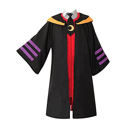 Anime Assassination Classroom Korosensei Cosplay Costume Korosensei E Class Teacher Cosplay Uniform Set for Halloween