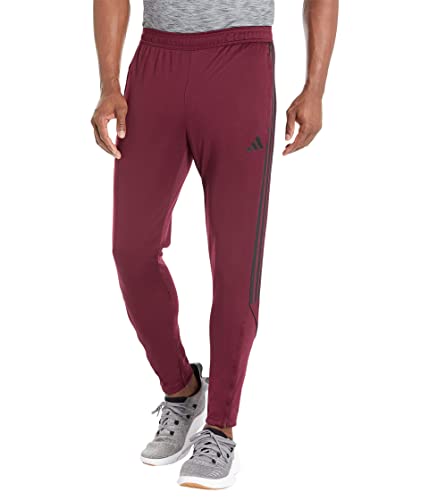 adidas Men's Tiro Pants, Team Maroon/White, Large