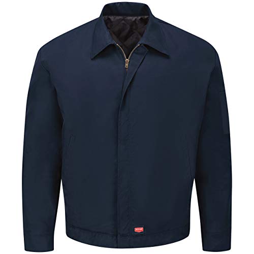 Red Kap Men's Performance Crew Jacket, Navy, Medium