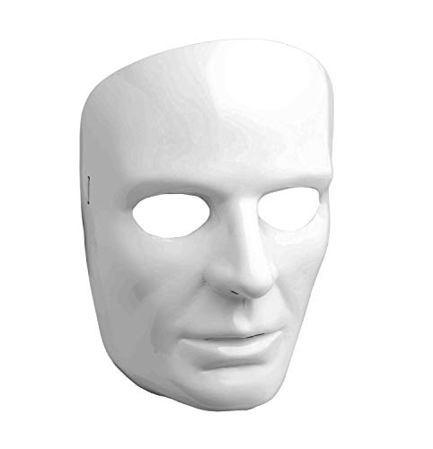 Forum Novelties Adult White Full Face Costume Mask