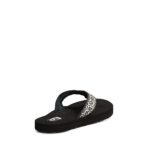 Teva Women's Mush II Flip Flop,Companera Black,9 M US