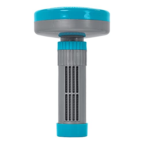 U.S. Pool Supply Floating Spa, Hot Tub & Small Pool Chlorine and Bromine Chemical Dispenser - Holds 1' Tablets, 13 Flow Level Control Setting