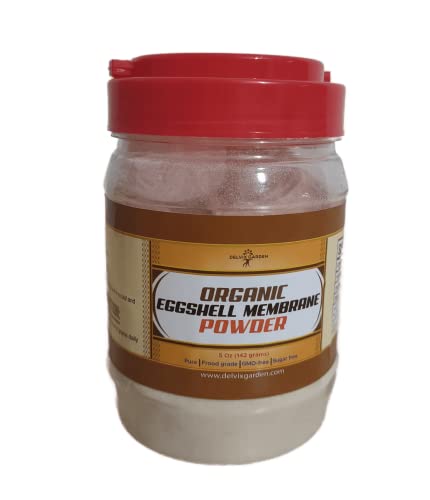 Eggshell Membrane Powder, 5 Oz: Organic Eggshell Membrane Powder for Joints, Skin...Eggshell Membrane Joint Supplement Rich in Collagen, Glucosamine, Hyaluronic Acid: Eggshell Membrane Supplement
