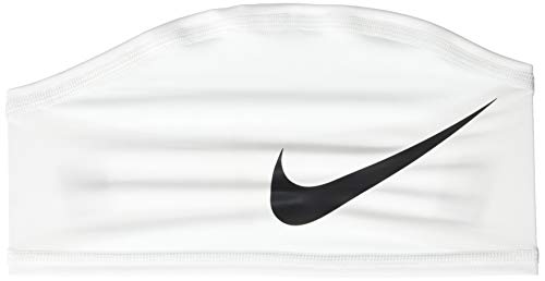 Nike Pro Dri-Fit Skull Wrap 4.0, White/Black, One Size Fits Most, One Size fits Most, Adult and Youth
