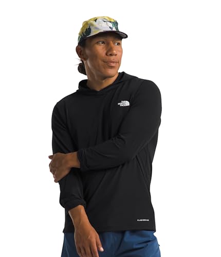 THE NORTH FACE Men's Adventure Sun Hoodie (Standard and Big Size), TNF Black, Large