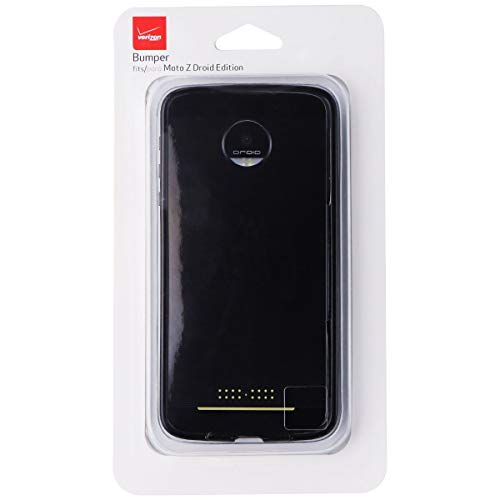 Verizon OEM Two-Tone Bumper For Motorola Moto Z Droid - Black / Gray