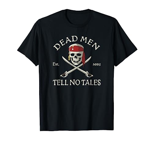 Disney Pirates of the Caribbean Dead Men Tell No Tales T-Shirt