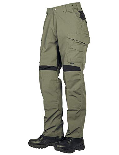 Tru-Spec mens 24-7 Series Pro Flex Pant, Ranger Green/Black, 36W x 30L US