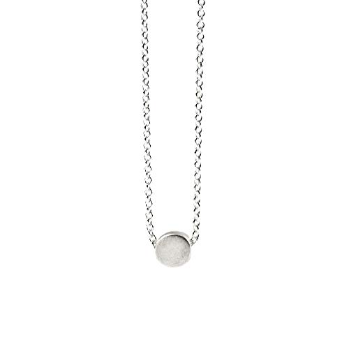 Dogeared Sterling Silver Reminder The Circle Boxed Necklace 16' with a 2' Extender