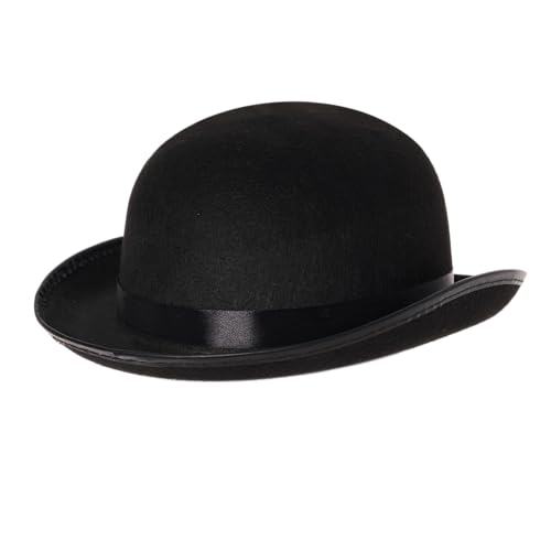 Spooktacular Creations ler Hat for Adults, Derby, Clown Bowler, Victorian Accessory for Children, Halloween Costume, Parties, Dress Ups