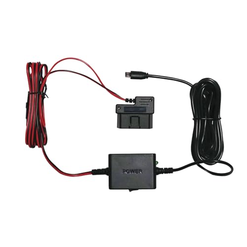 Cobra 2.5A DIY Hardwire Kit Designed for Cobra and Drive HD Products: OBDII Port to Micro-USB, 15ft Cable, Intelligent Power Management, Enables Parking Mode and Motion Detection Feature
