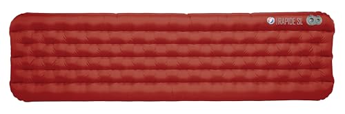 Big Agnes Rapide SL Insulated Sleeping Pad, Orange, Wide Long (25x78)
