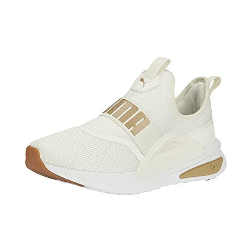 PUMA Women's SOFTRIDE ENZO EVO SLIP-ON Sneaker, Warm White, 9