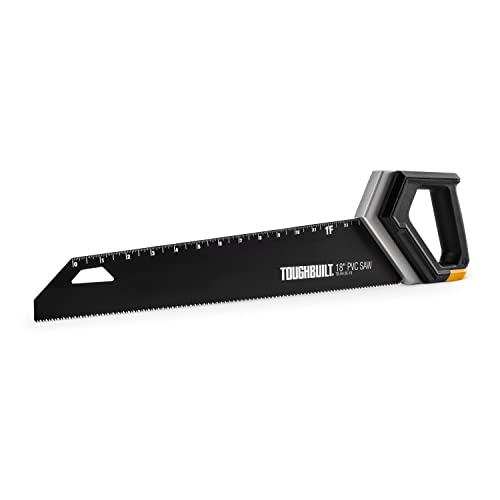 ToughBuilt 18' PVC Saw, Double-edge tooth design saw, High-carbon steel blade - (TB-H4-26-18)