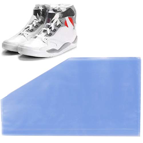 Shoe Shrink Wrap Bags,50Pcs Sneaker Shrink Wrap Bags Large Shoes Protector for Men Women Effectively Avoid Yellowing 10x17.7inches