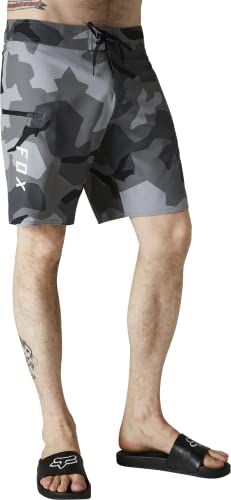 Fox Racing Men's Standard Overhead 18' Boardshort, Black CAMO 2, 40