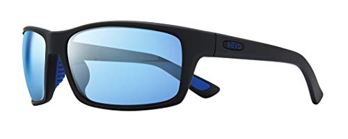 Revo Mens Rebel BL Matte Black Frame/Blue Water Lens One Size One Size