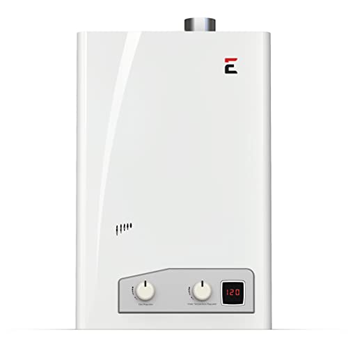 Eccotemp FVI12-LP Liquid Propane Gas Tankless Water Heaters, White