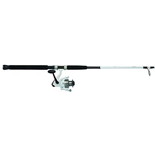 Ugly Stik 7’ Catfish Spinning Fishing Rod and Reel Catfish Combo, Ugly Tech Construction with Clear Tip Design, 7’ 2-Piece Moderate Fast Action Rod