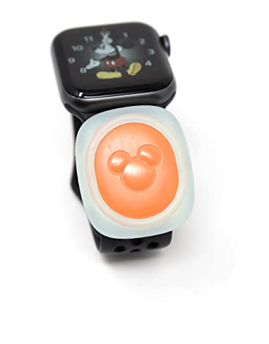 Luke 3DP Watch adapter compatible with Older 2016 Disney Magic Band (Glow-in-dark)