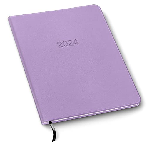 2024 Harbor Large Monthly Planner - Cambridge Lavender - 9.75x7.5'