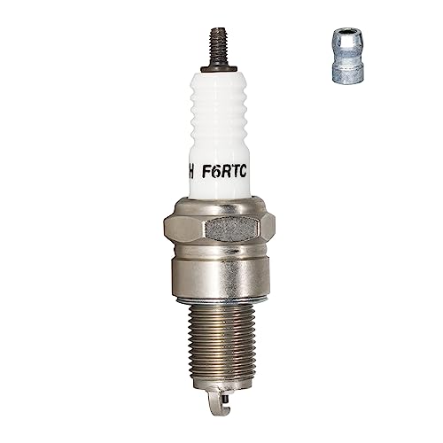 TORCH F6RTC 131-039 Spark Plug Replace for NGK BPR6ES Spark Plug,for Bosch WR6DC WR7DC Spark Plug,for Champion RN9YC RN10YC Spark Plug,for Denso W20EPR-U Spark Plug,for MTD 951-10292/751-10292, OEM,ea