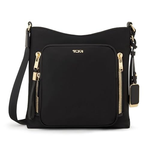 TUMI - Voyageur Tyler Crossbody - Women's Crossbody Bag for Everyday Use - Bags for Travel - Black/Gold