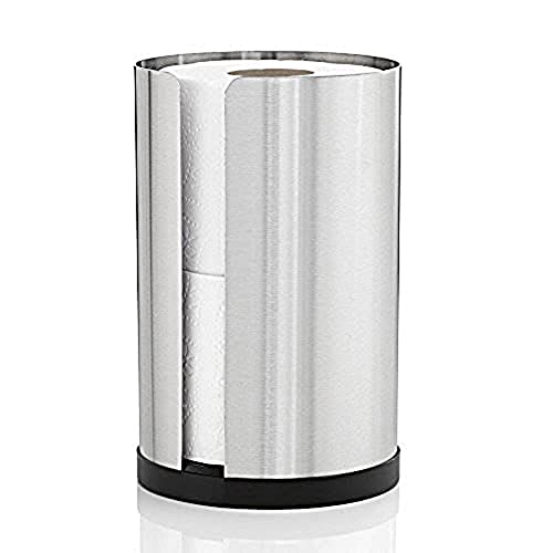 Blomus Toilet Roll Holder, Holds 2 Rolls, Cylinder