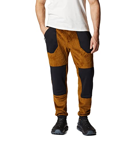 Mountain Hardwear Men's Standard Polartec High Loft Pant, Golden Brown, Large