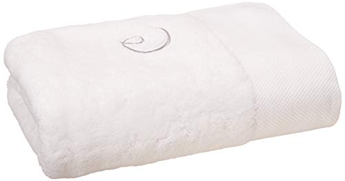 Superior 1000 Gram Egyptian Cotton Oversize 63 x 31 Bath Towel, 1 Piece, Logo White