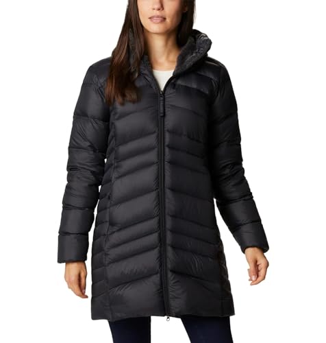 Columbia Women's Autumn Park Down Mid Jacket, Black, Medium