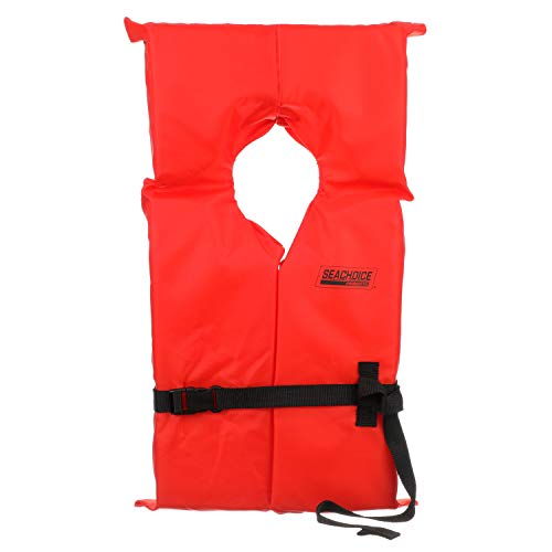 SEACHOICE 85580 Life Vest, Type II Personal Flotation Device â€“ Orange â€“ Adult XL