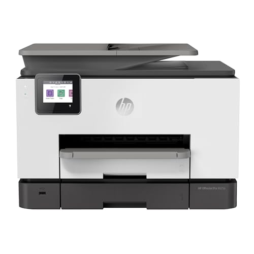 HP OfficeJet Pro 9025e Wireless Color All-in-One Printer with Bonus 6 Months Instant Ink with HP+,Gray, Medium