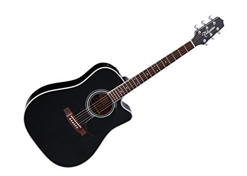 Takamine EF341SC Legacy Series Acoustic-Electric Guitar Black