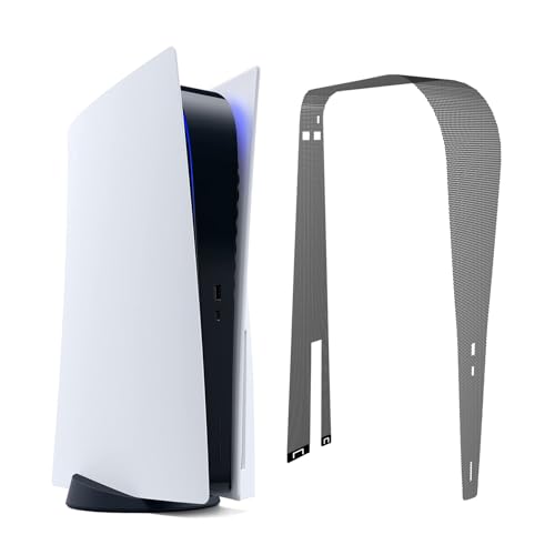 Darno Dust Cover for PS5, PS5 Accessories, Dust Filter for Playstation 5 Console, Anti Pet Hair, Compatible with Disc/Digital Edition