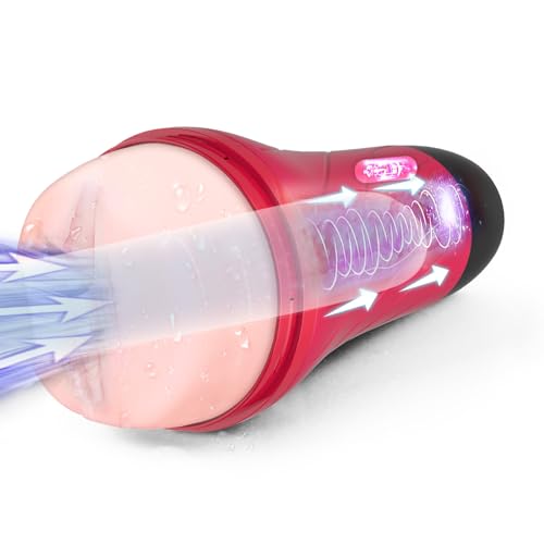 Male Mastusbafor Life Size Tight Sleeve Masterburters,Hands Free with 9 V Modes 3D Realistic Textured Pocket Puzzy Silicone Sweatshirt-09RD1