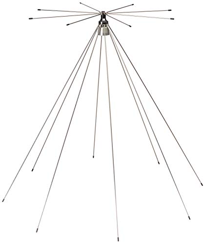 Tram 1410 Scanner 25MHz–1,300MHz VHF/UHF Super Discone Base Antenna