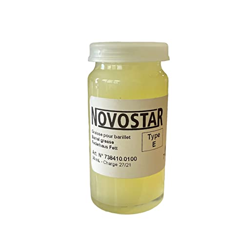 BUZZUFY Novostar Grease Type E for Barrels and mainsprings of Watches and Clocks 30ml Watch Repair Oil/Grease