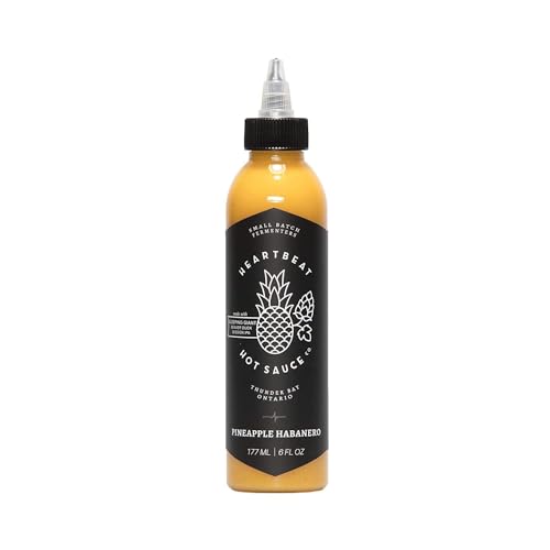 Heartbeat Hot Sauce Pineapple Habanero Hot Sauce, 6 FZ