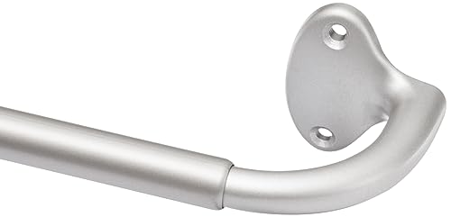 Amazon Basics Room Darkening Blackout Curtain Rod - 48' to 88', Nickel