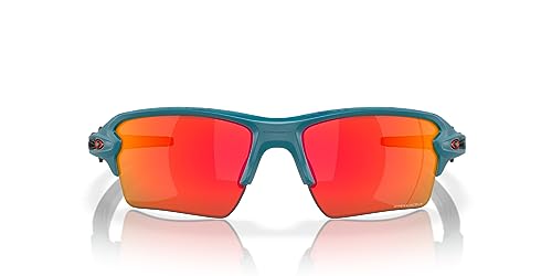 Oakley Men's OO9188 Flak 2.0 XL Rectangular Sunglasses, Matte Balsam/Prizm Ruby, 59 mm