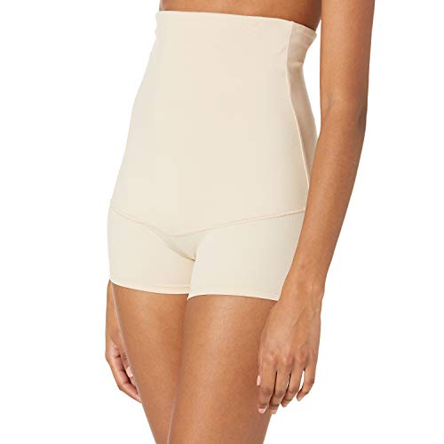 Maidenform Women's Minimizing Hi-Waist Fajas Shapewear FL2107, Latte Lift, Large